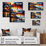 Monochome Yellow And Grey Farm II