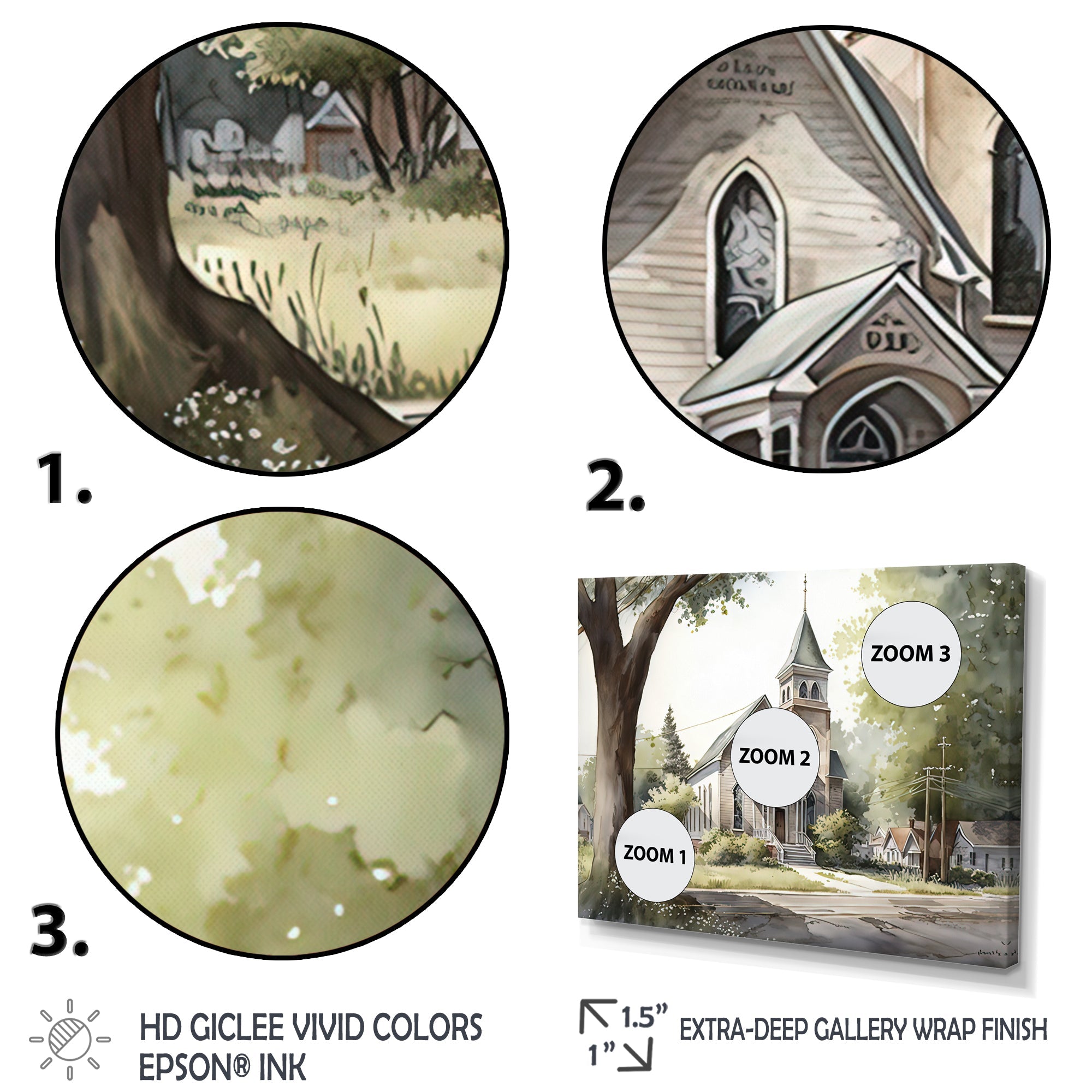 Monochome Yellow And Grey Farm III