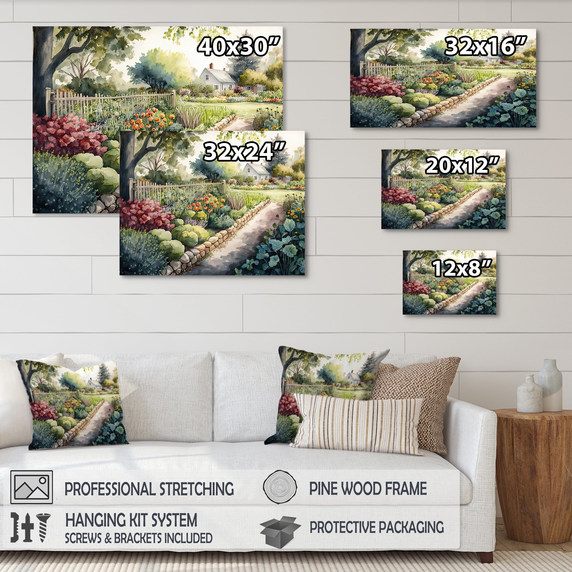 Fresh Garden At The Cottage III