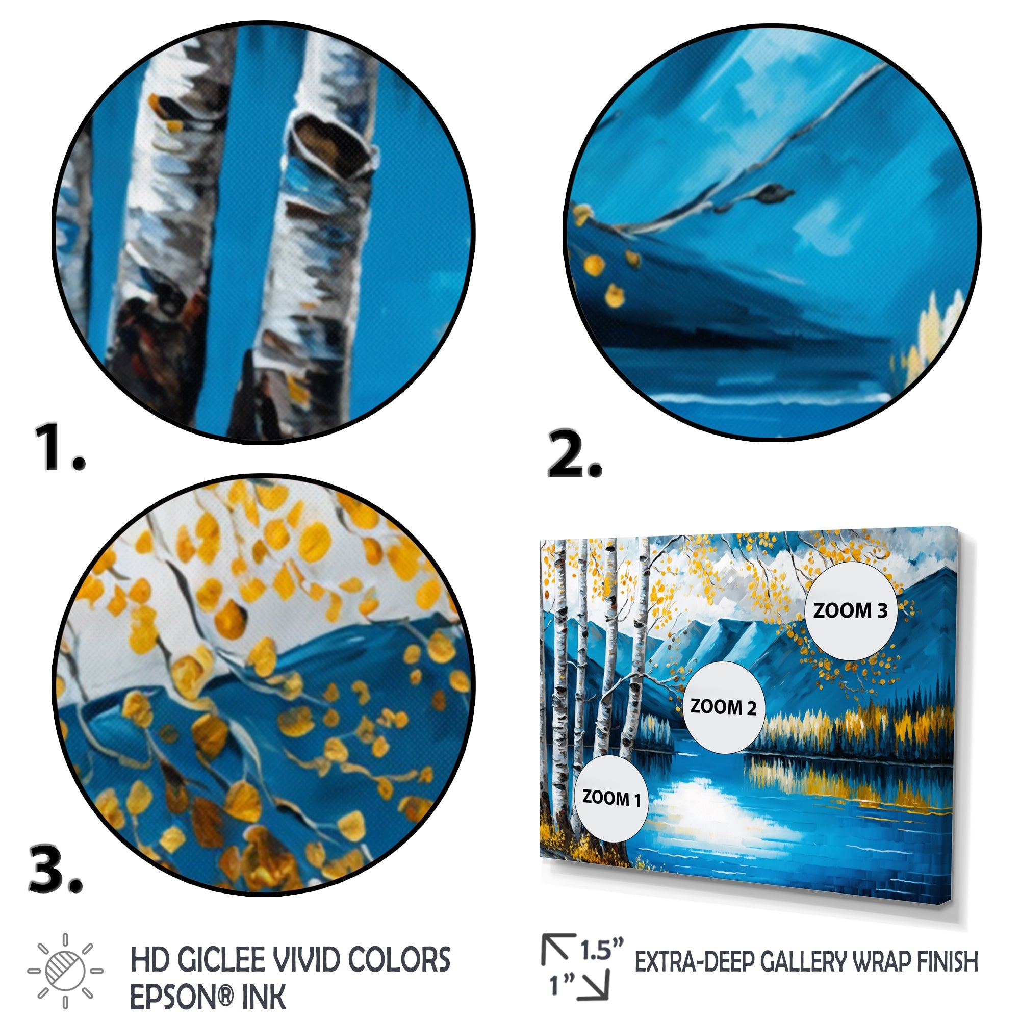 Lake View In The Fall