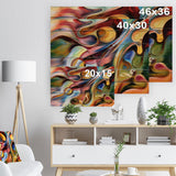 Music beyond the Frames - Music Print on Natural Pine Wood