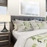 Simplist Bamboo Leaves I - Cottage Duvet Cover Set