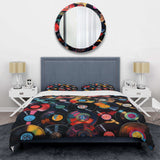Colorful Vinyl Records Melodies III - Duvet Cover Set