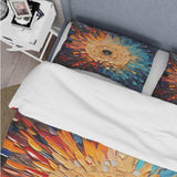 Colorful Vinyl Record Vinyl Mosaic I - Duvet Cover Set