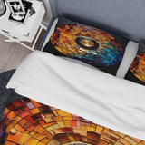 Colorful Vinyl Record Vinyl Mosaic II - Duvet Cover Set