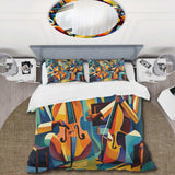 Jazz Performance On Stage II - Duvet Cover Set