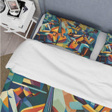 Jazz Performance On Stage II - Duvet Cover Set