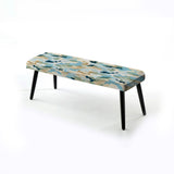 Oasis Camouflage Blend - Upholstered Modern Bench