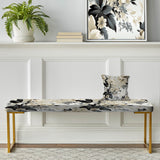 Urban Victorian Chic Victorian Pattern - Upholstered Cottage Bench