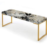 Urban Victorian Chic Victorian Pattern - Upholstered Cottage Bench