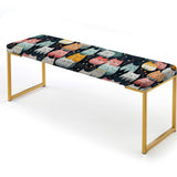 Cute Cat Animal For Nursery - Upholstered Classic Bench