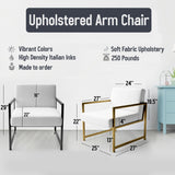 Chocolate Brown Elementary II - Modern Accent Chair