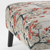 Asian Minimalism - Upholstered Accent Chair