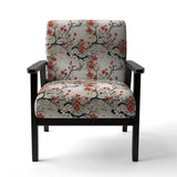 Asian Minimalism - Upholstered Accent Chair