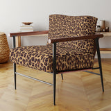 Leopard Fur II - Upholstered Accent Chair