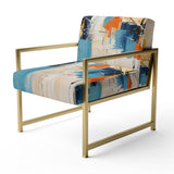 Paper Euphoria I - Eclectic Modern Accent Chair