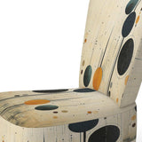 Colorful Mid Century Minimalist Oasis IV- Upholstered Accent Chair