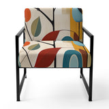 Green Mid Century Mod Nature III - Eclectic Modern Accent Chair