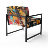 Music Vibrant Rhythms Bold - Glam Accent Chair