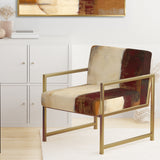 Chocolate Brown Elementary II - Modern Accent Chair