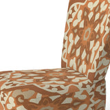 Moroccan Tiles In Earth Tones III - Upholstered Accent Chair