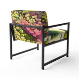 Pink Hydrangena II - Cottage Accent Chair