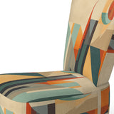 Full Moon Symphony Midcentury Abstract I - Upholstered Accent Chair