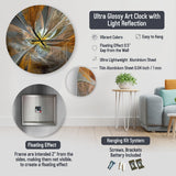 Designart Watche Metaphysical Horology - Fashion Metal Wall Clock