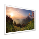 MountaIn Peak During Sunset