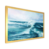 Wild Blue Ocean Waves II