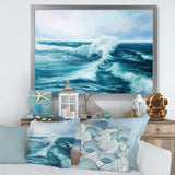 Wild Blue Ocean Waves II