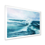 Wild Blue Ocean Waves II