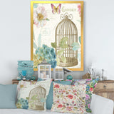 Vintage Floral Birdcage II