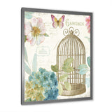 Vintage Floral Birdcage II
