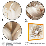 Blooming Beige Floral Design III