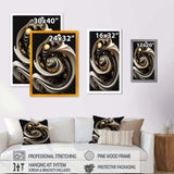 Liquid White Stained Glass V - Modern Wall Art Prints