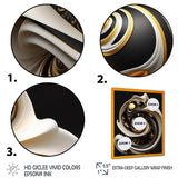 Liquid White Stained Glass V - Modern Wall Art Prints