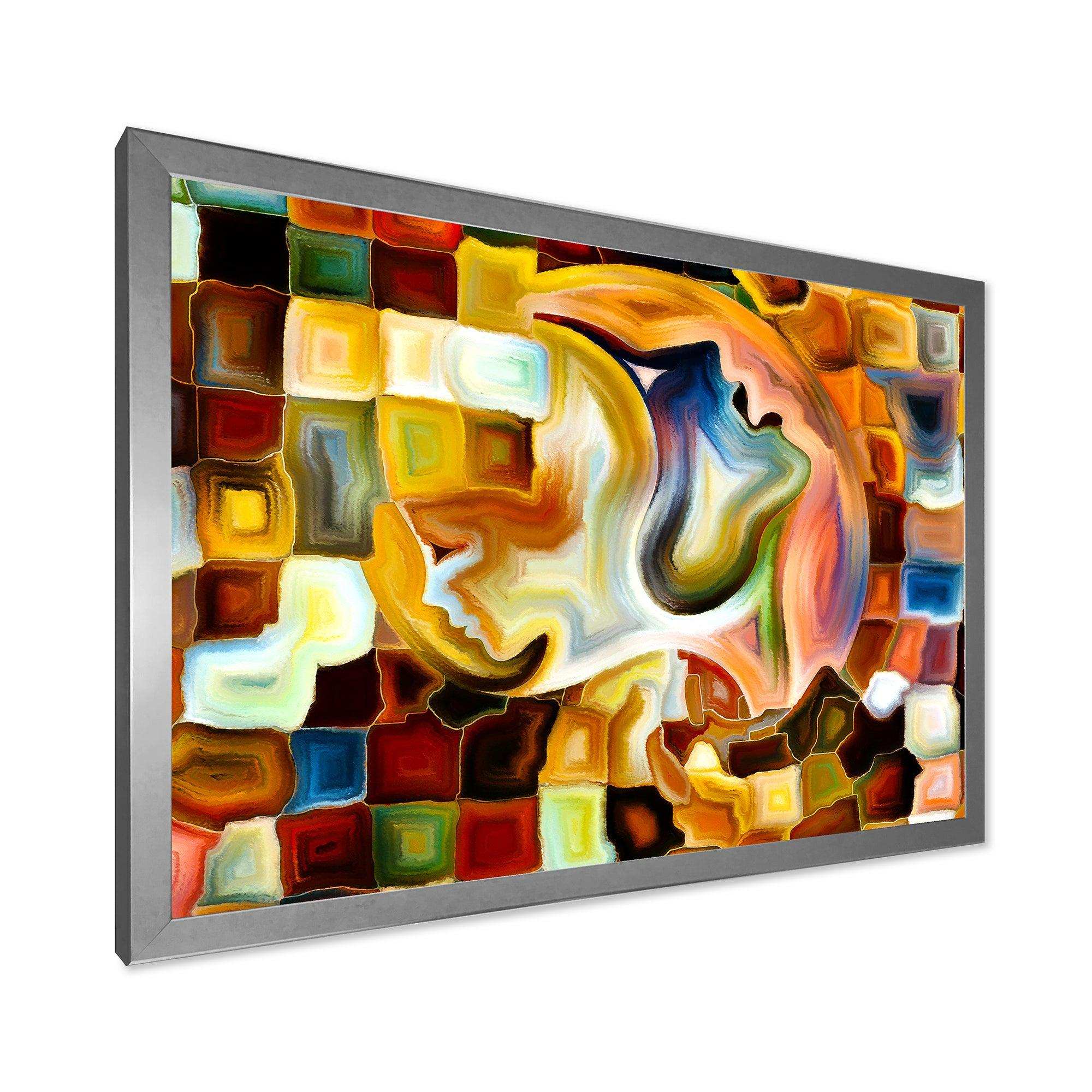 Inart Inner Frame Way of Inner Paint – Designart | Wall Art, Mirrors, Chairs, Clocks and More