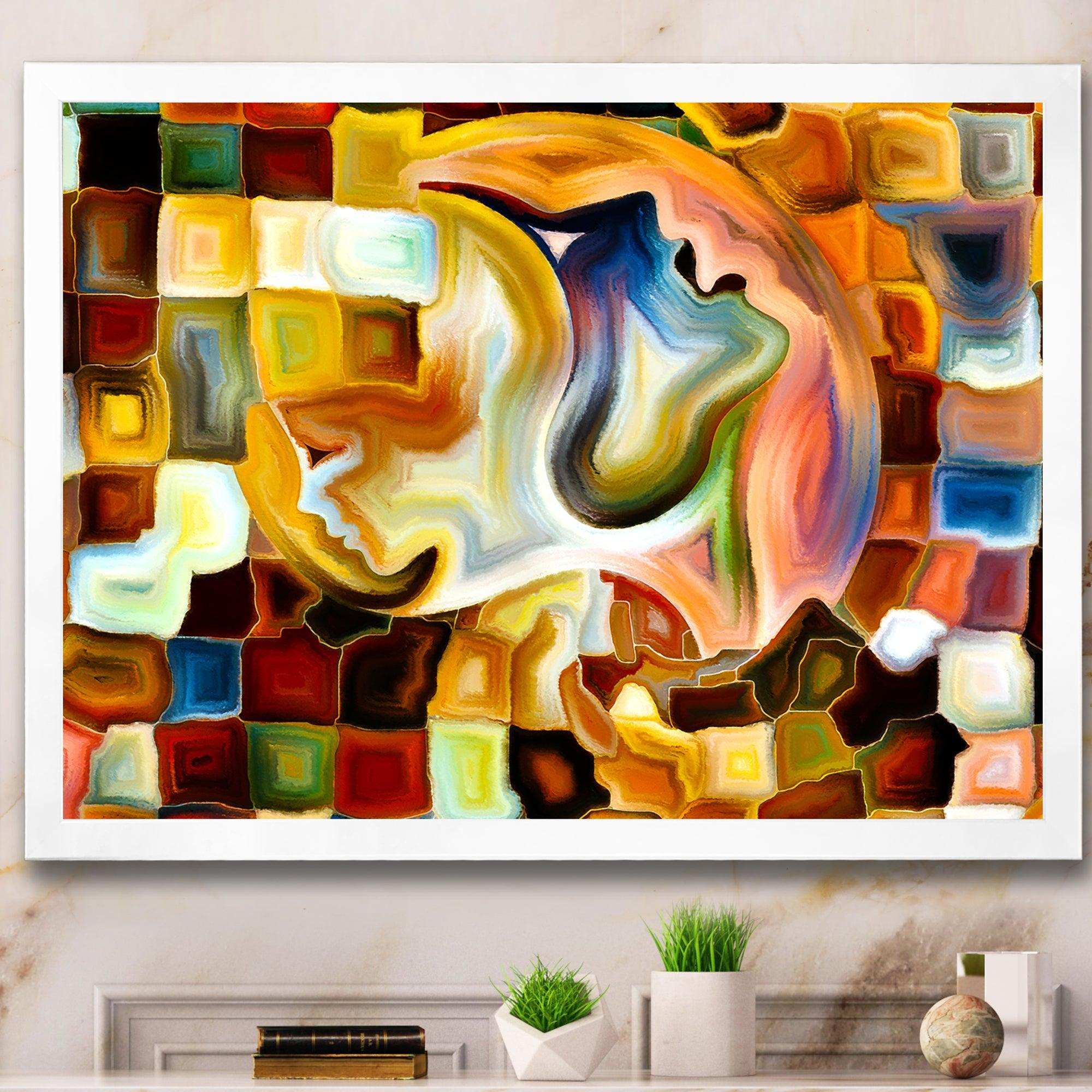Inart Inner Frame Way of Inner Paint – Designart | Wall Art, Mirrors, Chairs, Clocks and More