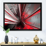 Fractal Deep into Middle - Modern Living Room Wall Decor
