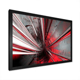 Fractal Deep into Middle - Modern Living Room Wall Decor