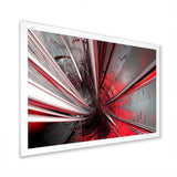 Fractal Deep into Middle - Modern Living Room Wall Decor
