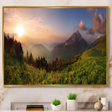 MountaIn Peak During Sunset