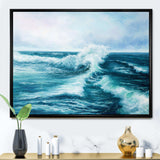 Wild Blue Ocean Waves II