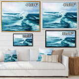 Wild Blue Ocean Waves II