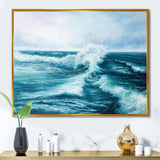Wild Blue Ocean Waves II