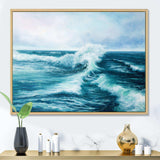 Wild Blue Ocean Waves II