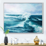 Wild Blue Ocean Waves II
