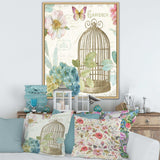 Vintage Floral Birdcage II