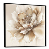 Blooming Beige Floral Design III